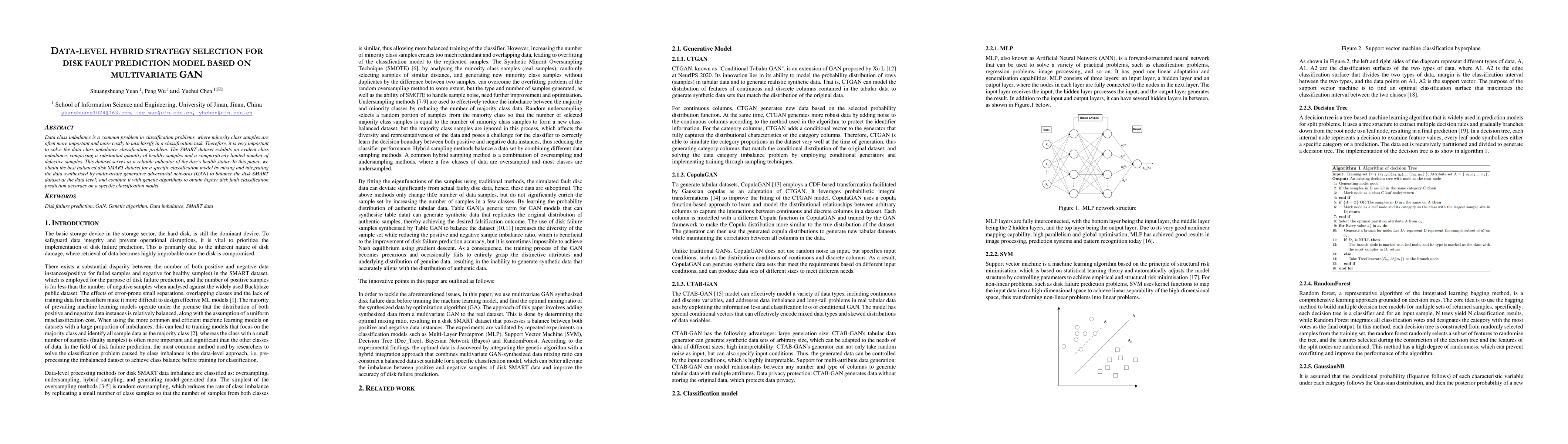 Thumbnail for Data-level hybrid strategy selection for disk fault prediction model
  based on multivariate GAN