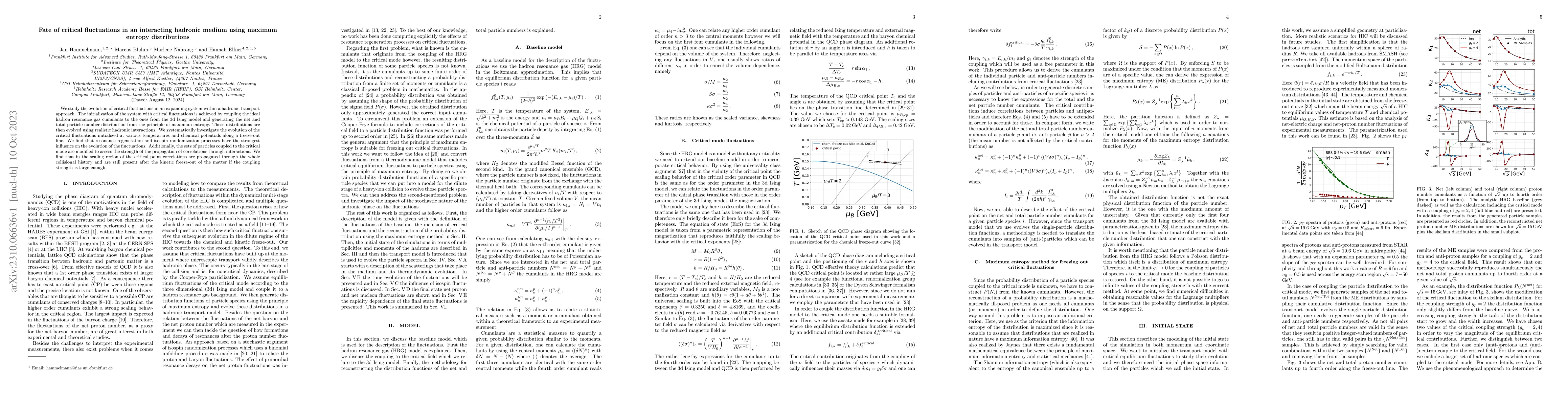 Thumbnail for Fate of critical fluctuations in an interacting hadronic medium using
  maximum entropy distributions