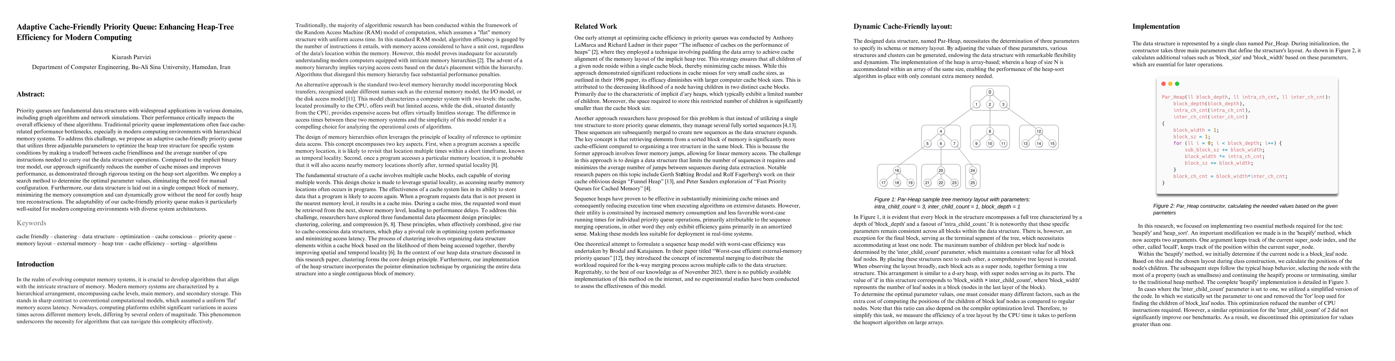 Thumbnail for Adaptive Cache-Friendly Priority Queue: Enhancing Heap-Tree Efficiency
  for Modern Computing