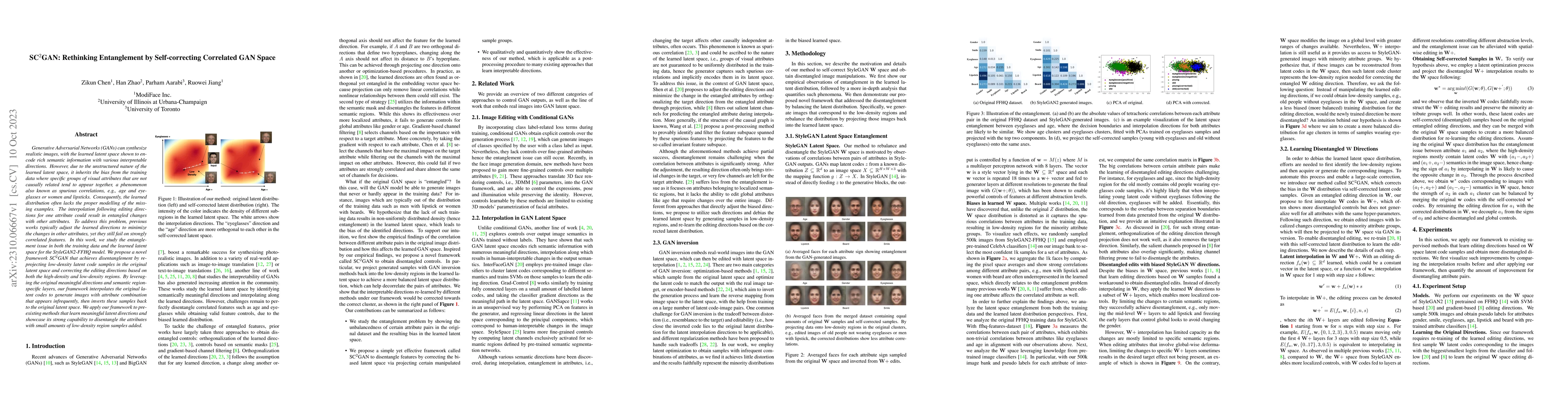 Thumbnail for SC2GAN: Rethinking Entanglement by Self-correcting Correlated GAN Space