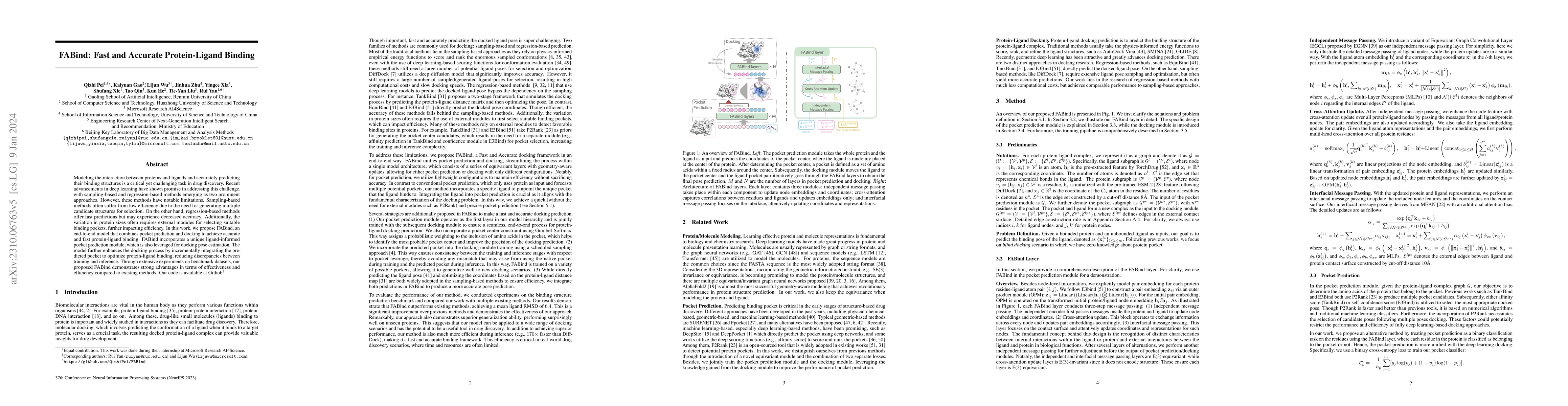 Thumbnail for FABind: Fast and Accurate Protein-Ligand Binding