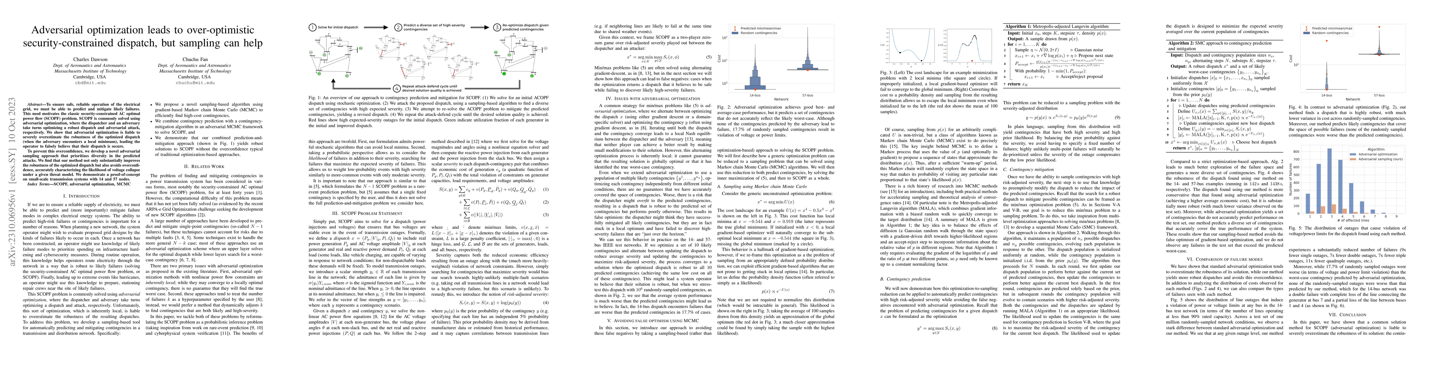 Thumbnail for Adversarial optimization leads to over-optimistic security-constrained
  dispatch, but sampling can help