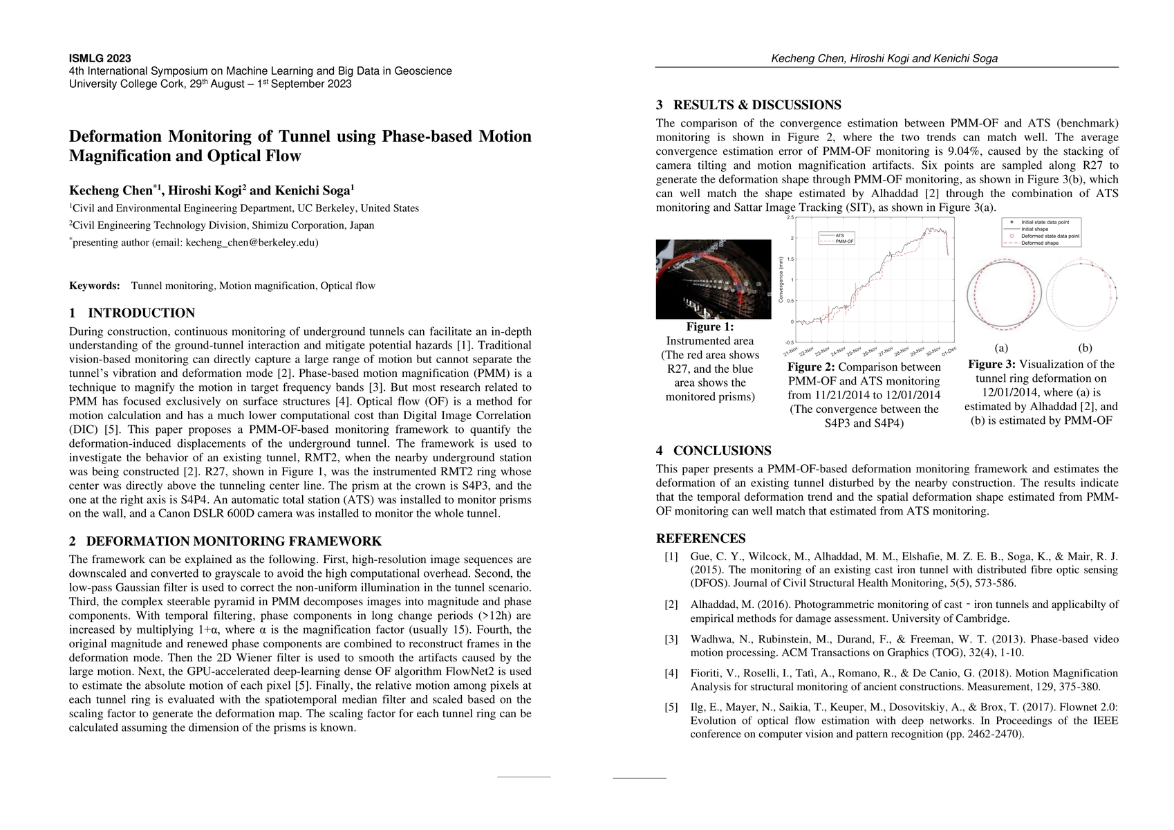 Thumbnail for Deformation Monitoring of Tunnel using Phase-based Motion Magnification
  and Optical Flow