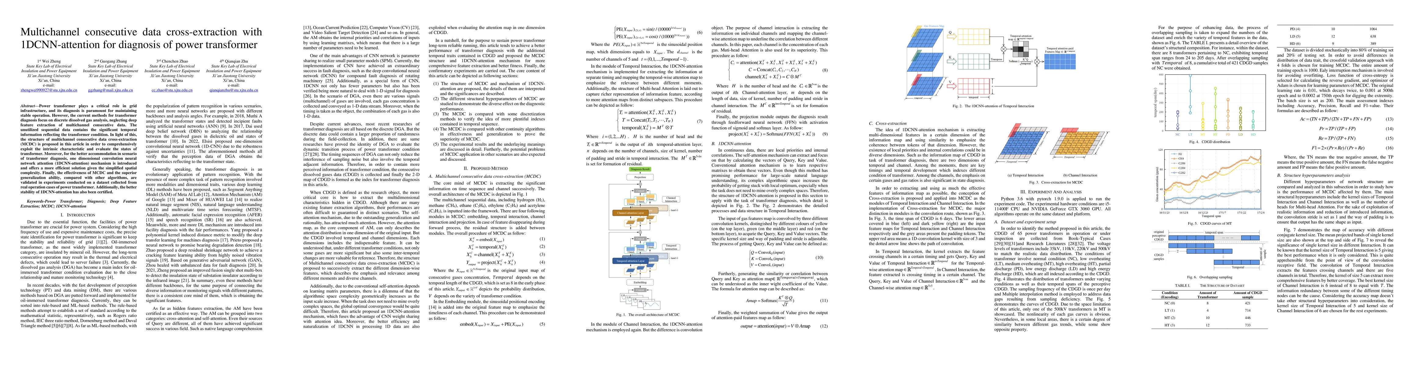 Thumbnail for Multichannel consecutive data cross-extraction with 1DCNN-attention for
  diagnosis of power transformer