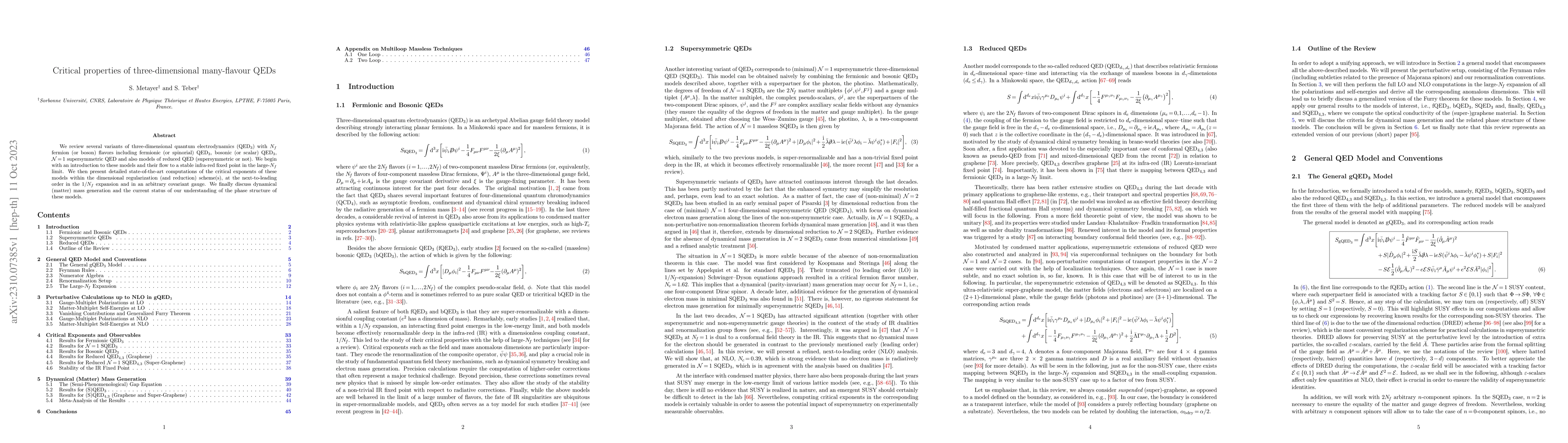 Thumbnail for Critical properties of three-dimensional many-flavour QEDs