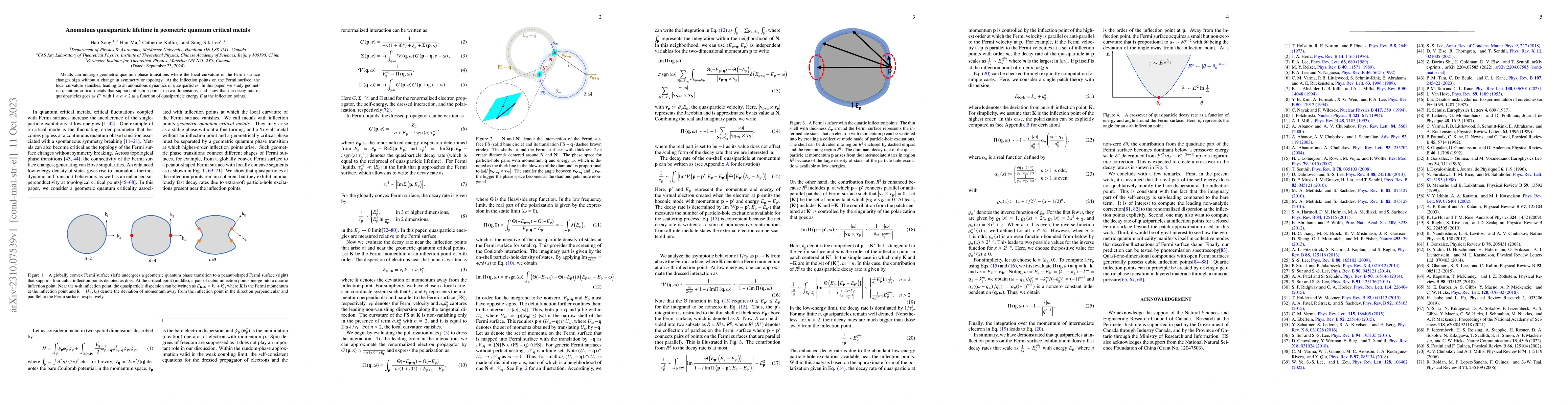 Thumbnail for Anomalous quasiparticle lifetime in geometric quantum critical metals