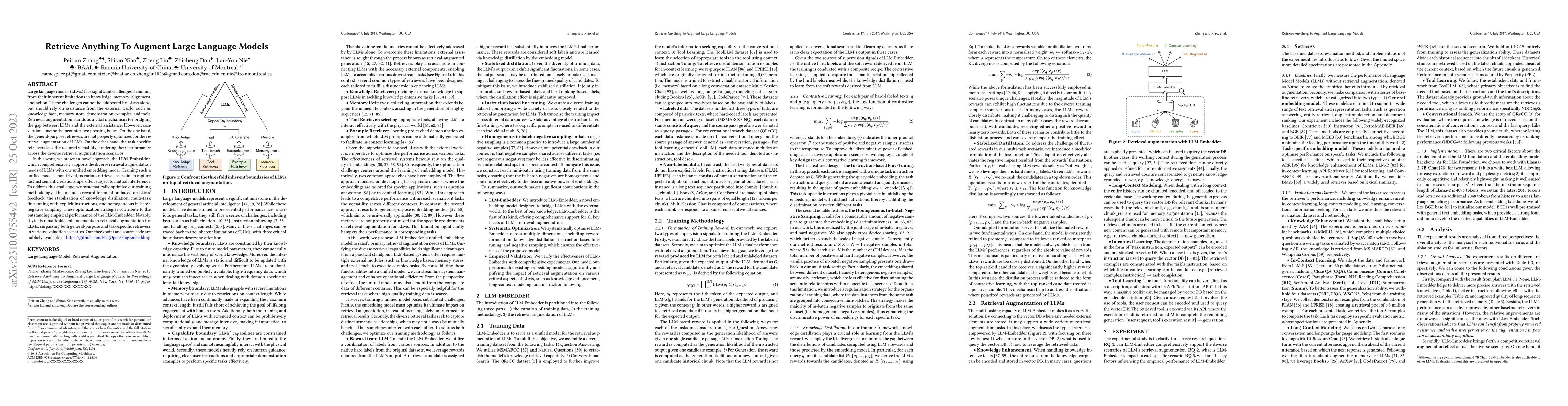 Thumbnail for Retrieve Anything To Augment Large Language Models