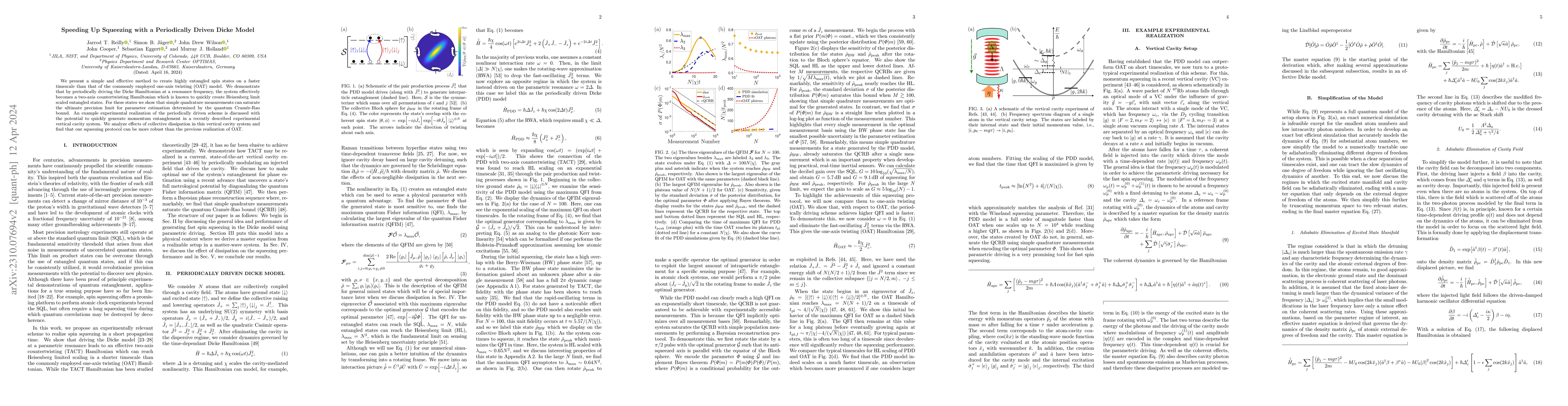Thumbnail for Speeding Up Squeezing with a Periodically Driven Dicke Model