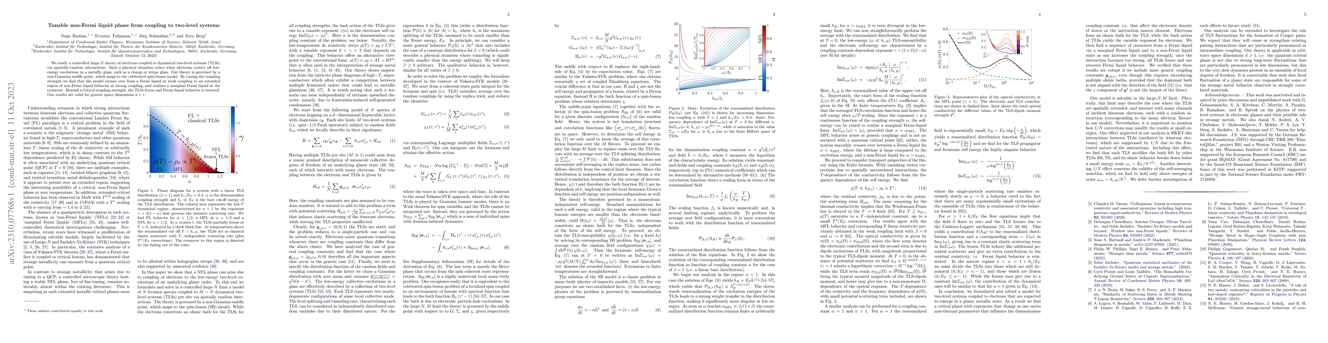 Thumbnail for Tunable non-Fermi liquid phase from coupling to two-level systems