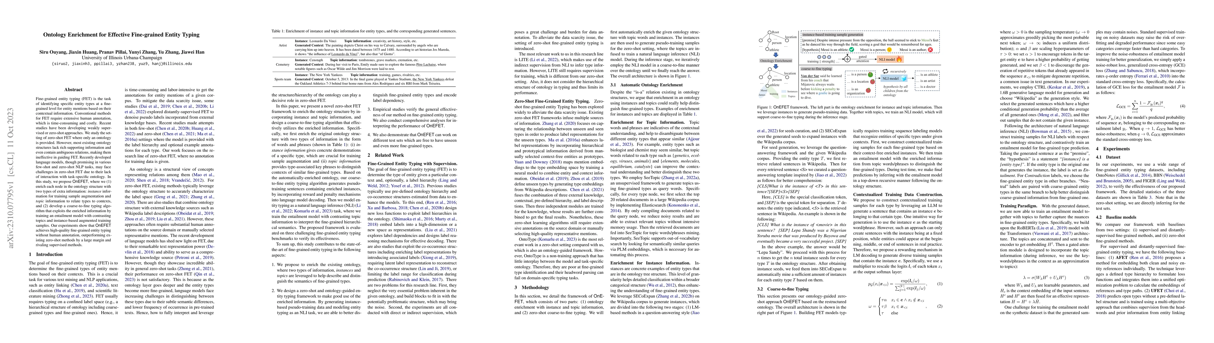 Thumbnail for Ontology Enrichment for Effective Fine-grained Entity Typing