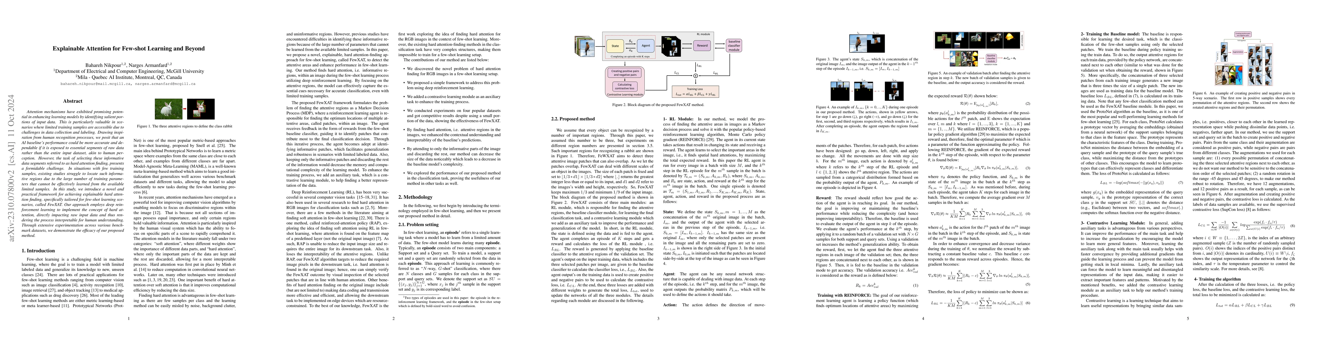 Thumbnail for Explainable Attention for Few-shot Learning and Beyond