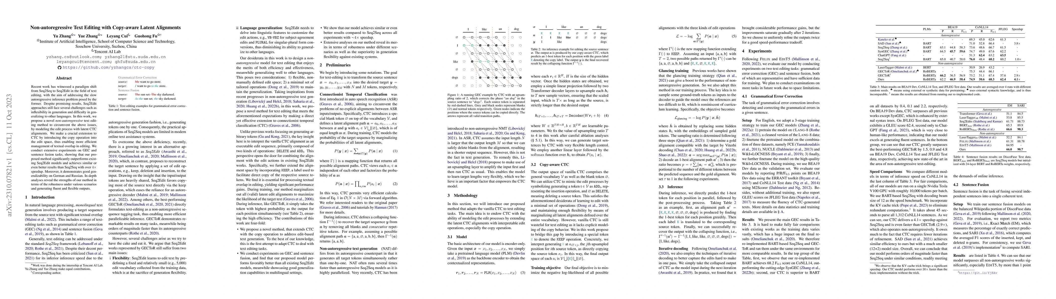 Thumbnail for Non-autoregressive Text Editing with Copy-aware Latent Alignments