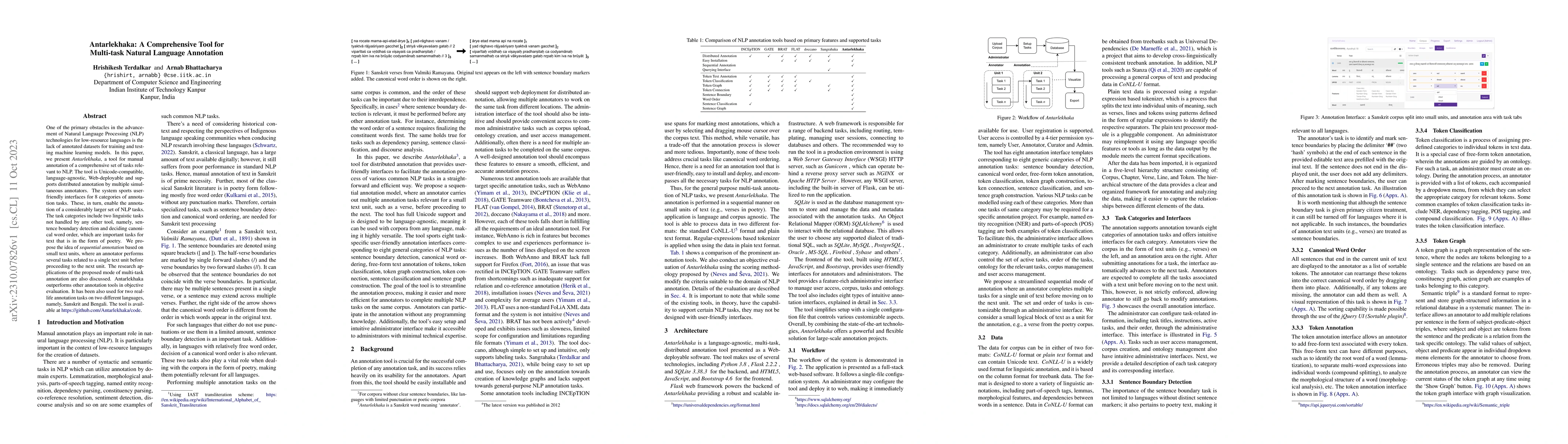 Thumbnail for Antarlekhaka: A Comprehensive Tool for Multi-task Natural Language
  Annotation