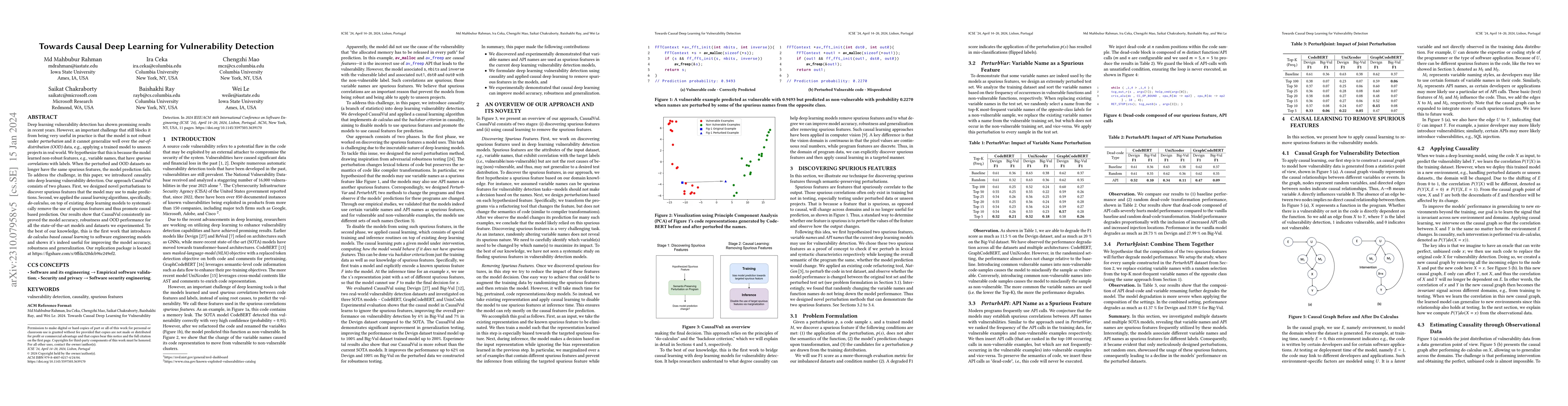 Thumbnail for Towards Causal Deep Learning for Vulnerability Detection