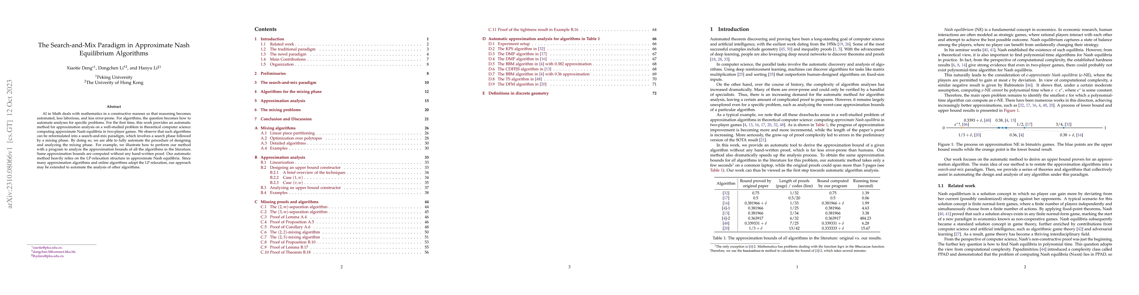 Thumbnail for The Search-and-Mix Paradigm in Approximate Nash Equilibrium Algorithms