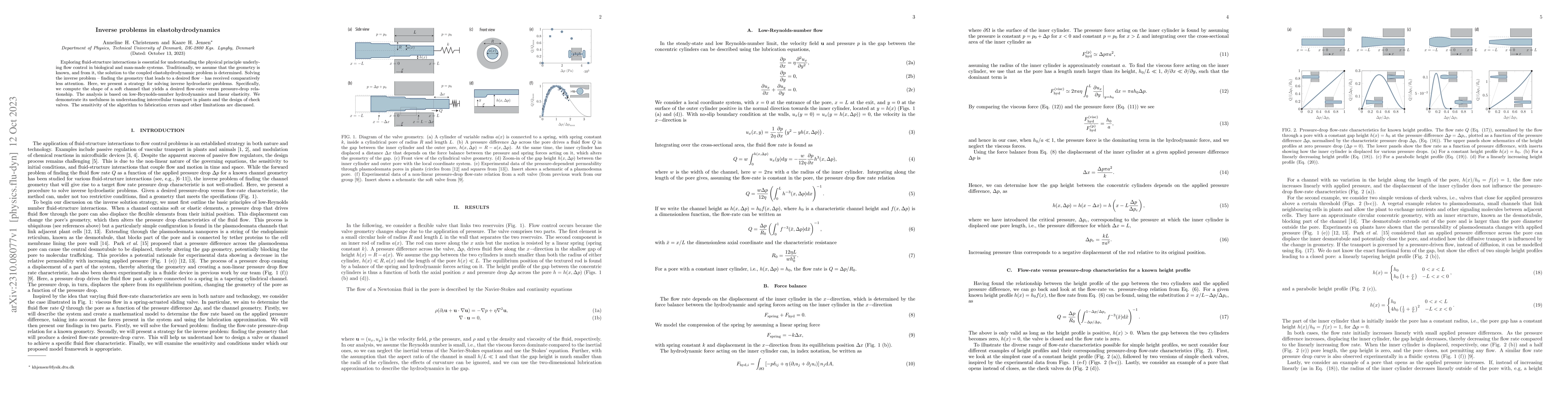 Thumbnail for Inverse problems in elastohydrodynamics