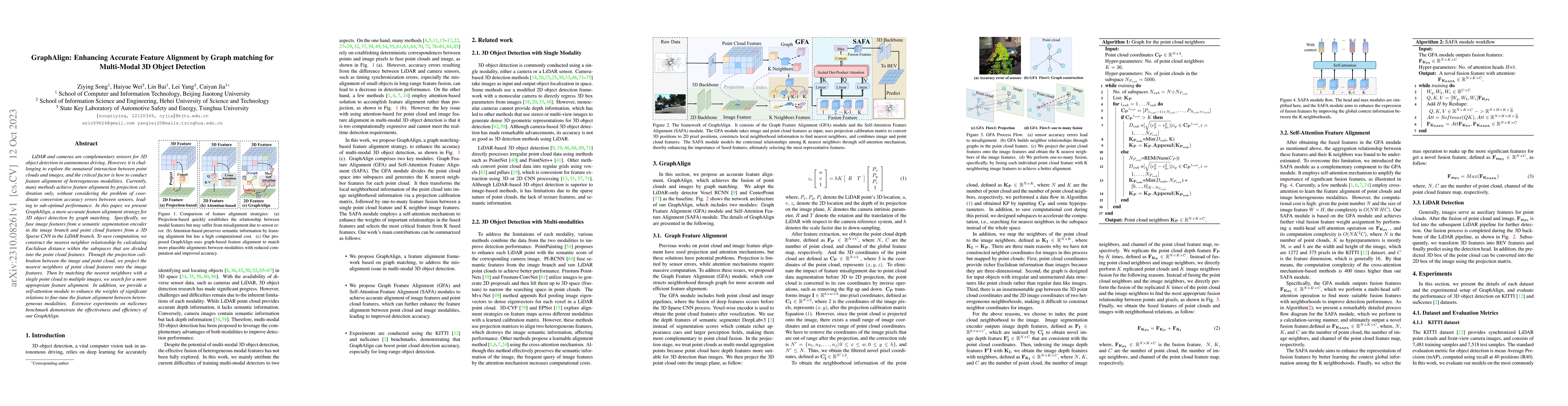 Thumbnail for GraphAlign: Enhancing Accurate Feature Alignment by Graph matching for
  Multi-Modal 3D Object Detection