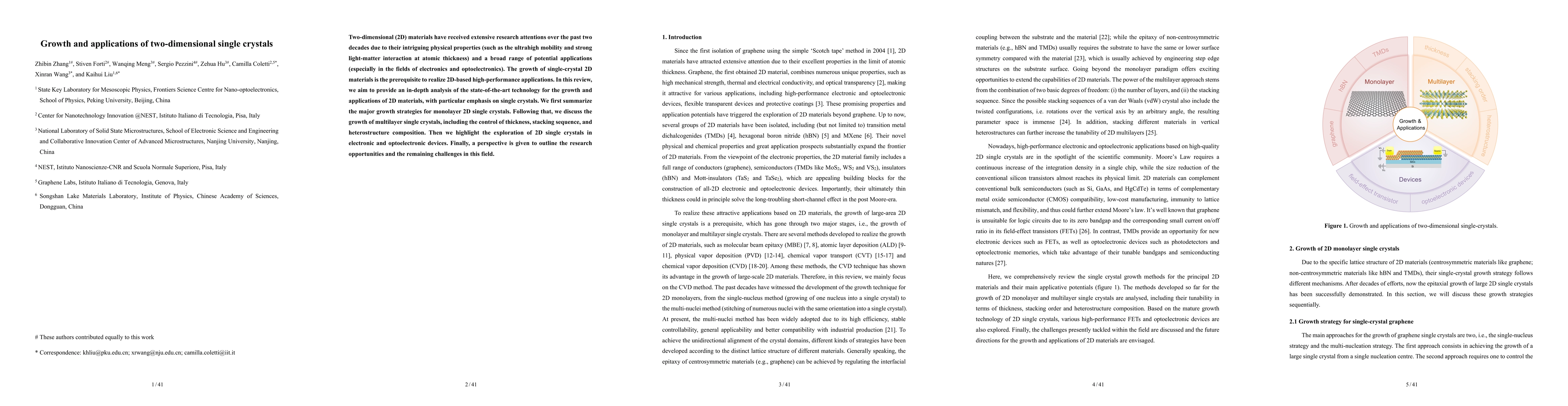 Thumbnail for Growth and applications of two-dimensional single crystals