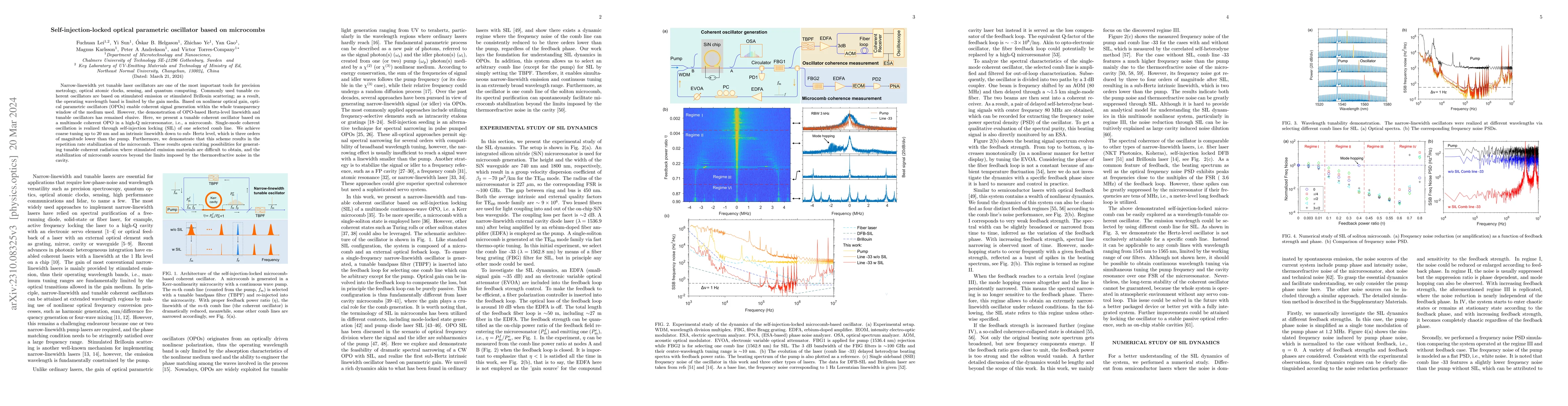 Thumbnail for Self-injection-locked optical parametric oscillator based on microcombs