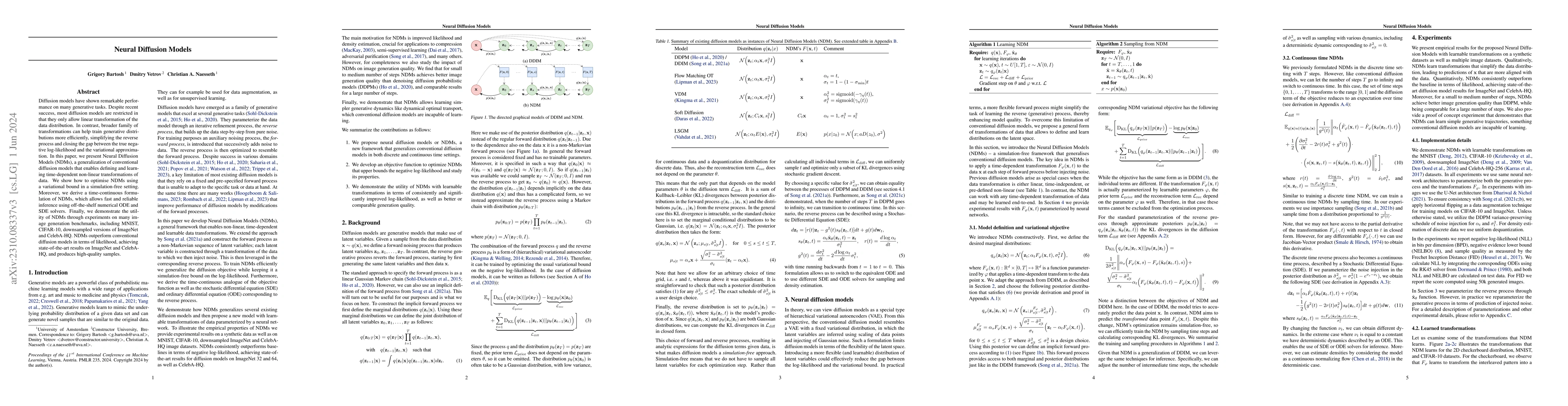 Thumbnail for Neural Diffusion Models