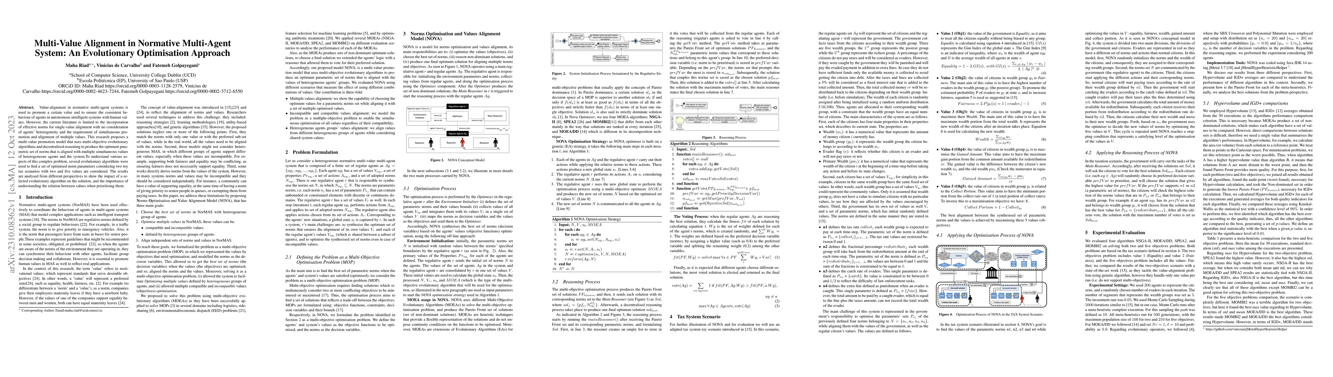 Thumbnail for Multi-Value Alignment in Normative Multi-Agent System: An Evolutionary
  Optimisation Approach