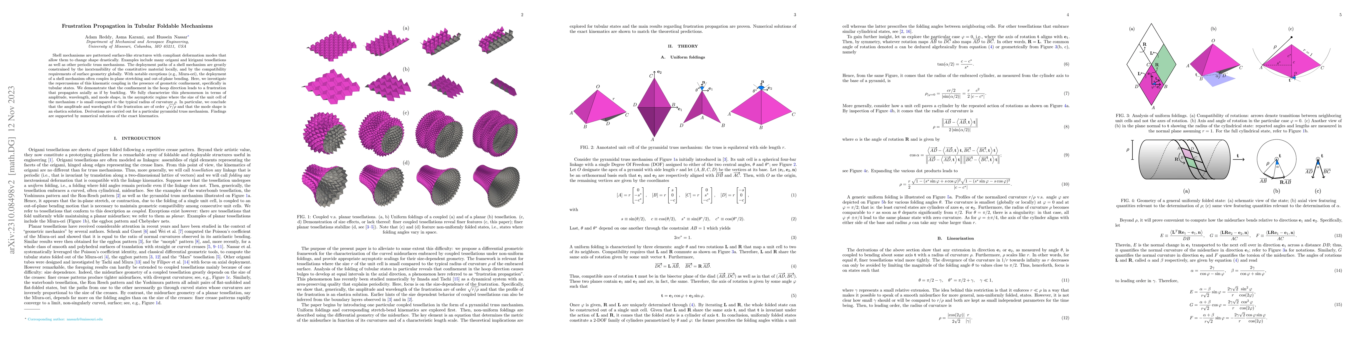 Thumbnail for Frustration Propagation in Tubular Foldable Mechanisms