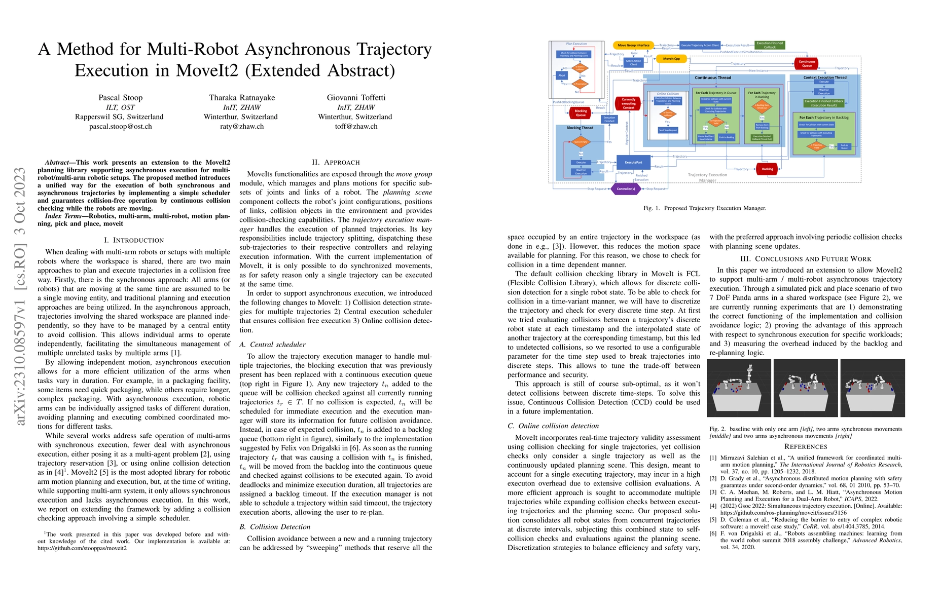 Thumbnail for A Method for Multi-Robot Asynchronous Trajectory Execution in MoveIt2