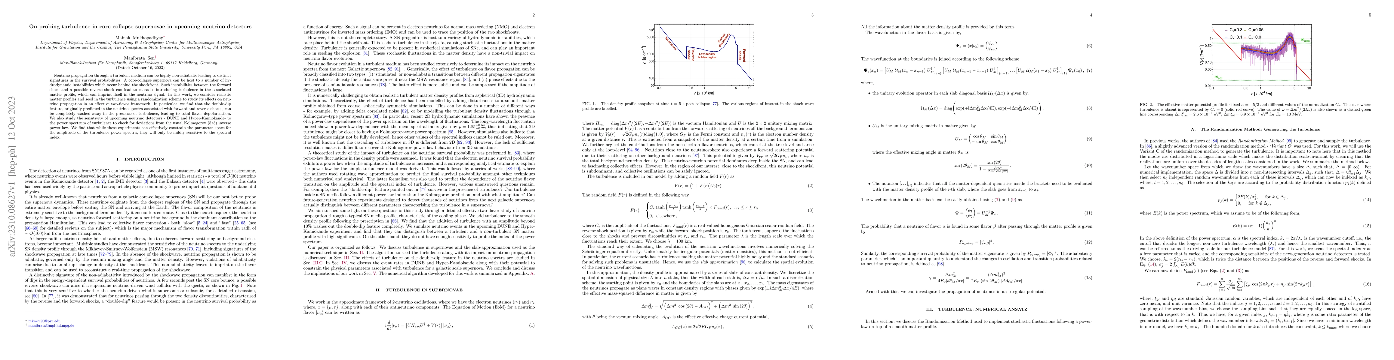 Thumbnail for On probing turbulence in core-collapse supernovae in upcoming neutrino
  detectors
