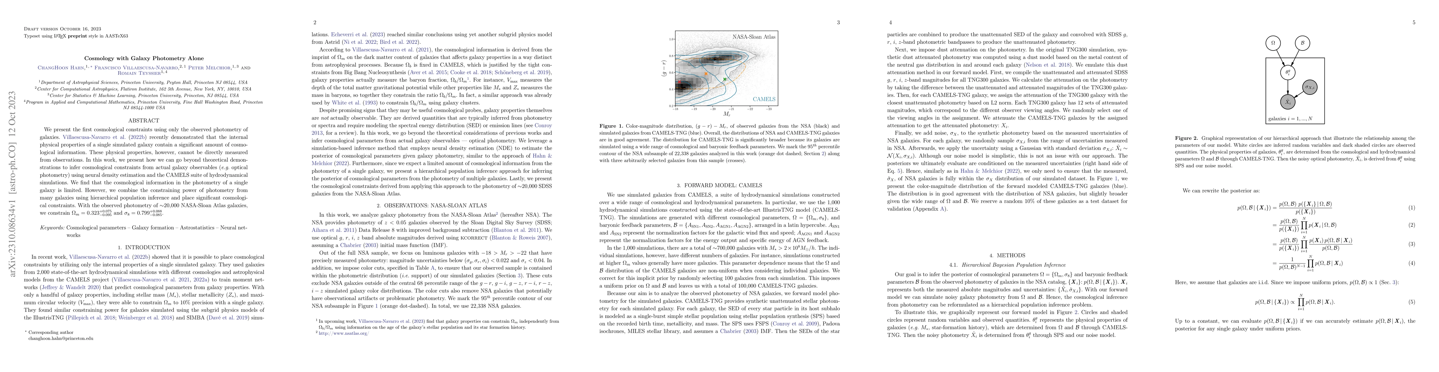 Thumbnail for Cosmology with Galaxy Photometry Alone