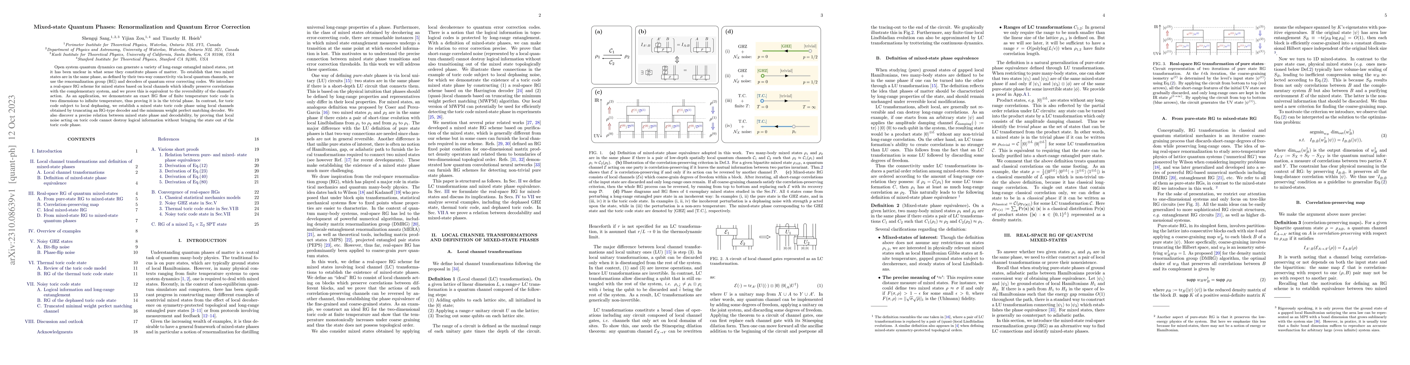 Thumbnail for Mixed-state Quantum Phases: Renormalization and Quantum Error Correction