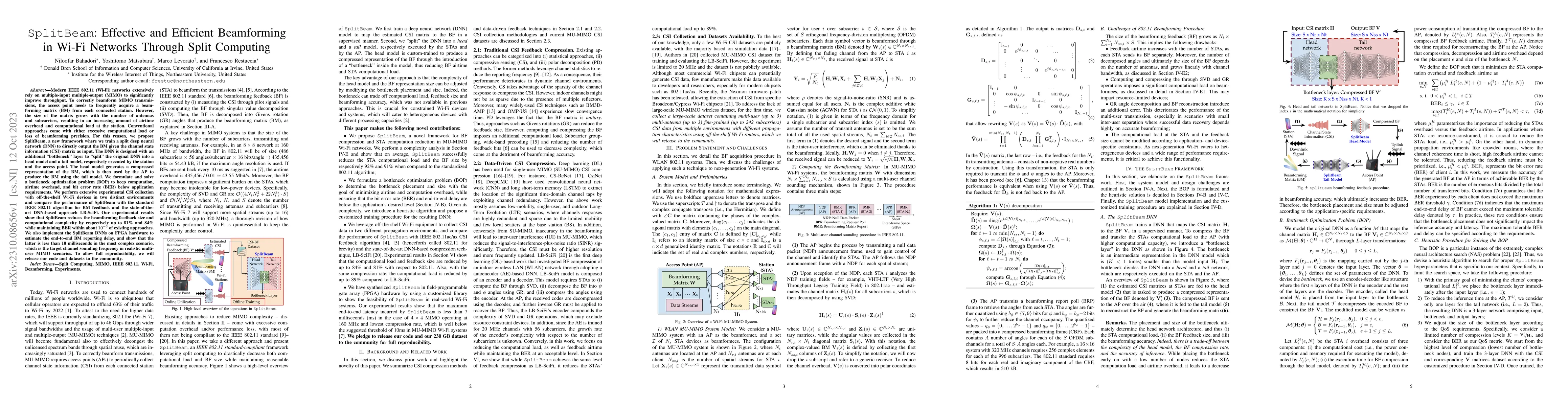 Thumbnail for SplitBeam: Effective and Efficient Beamforming in Wi-Fi Networks Through
  Split Computing