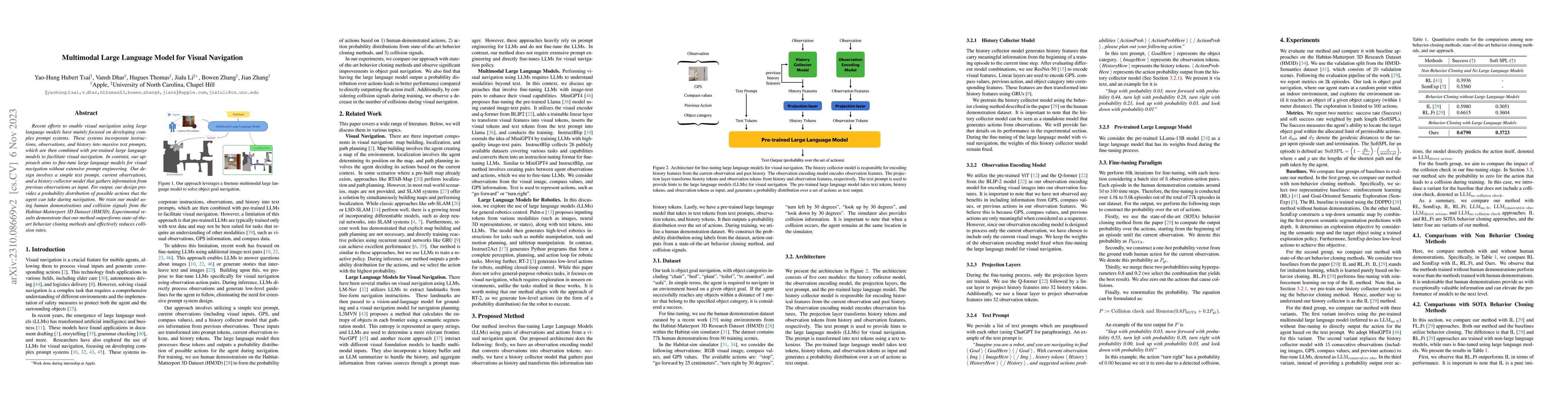 Thumbnail for Multimodal Large Language Model for Visual Navigation