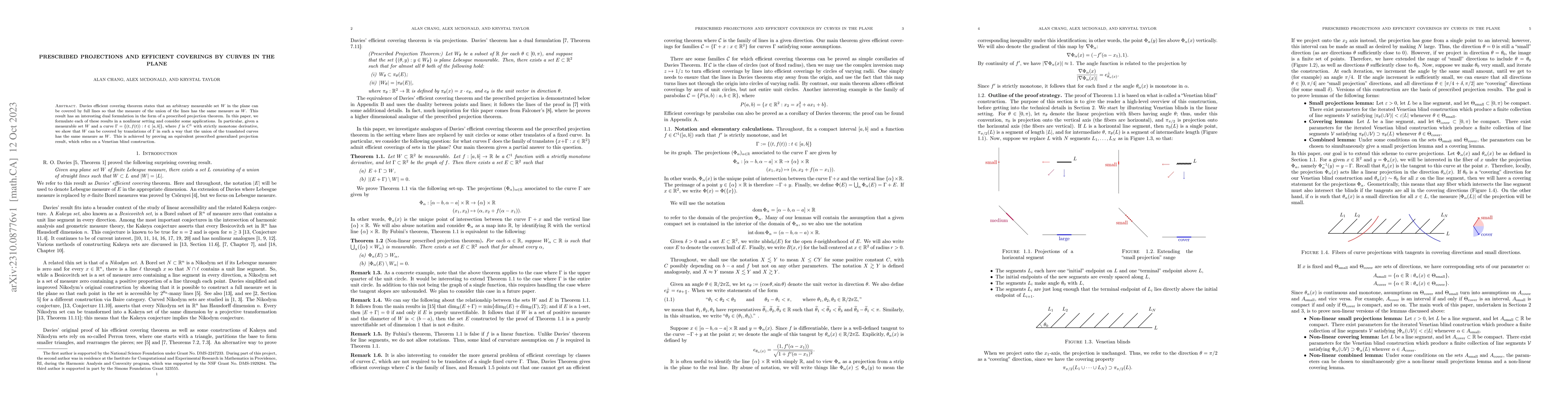 Thumbnail for Prescribed projections and efficient coverings by curves in the plane