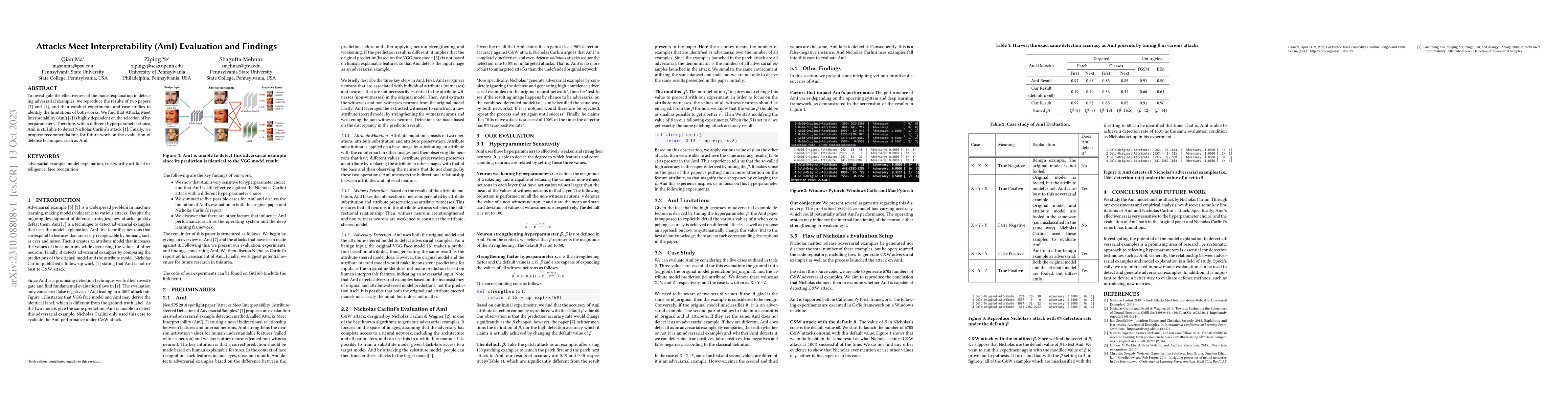 Thumbnail for Attacks Meet Interpretability (AmI) Evaluation and Findings