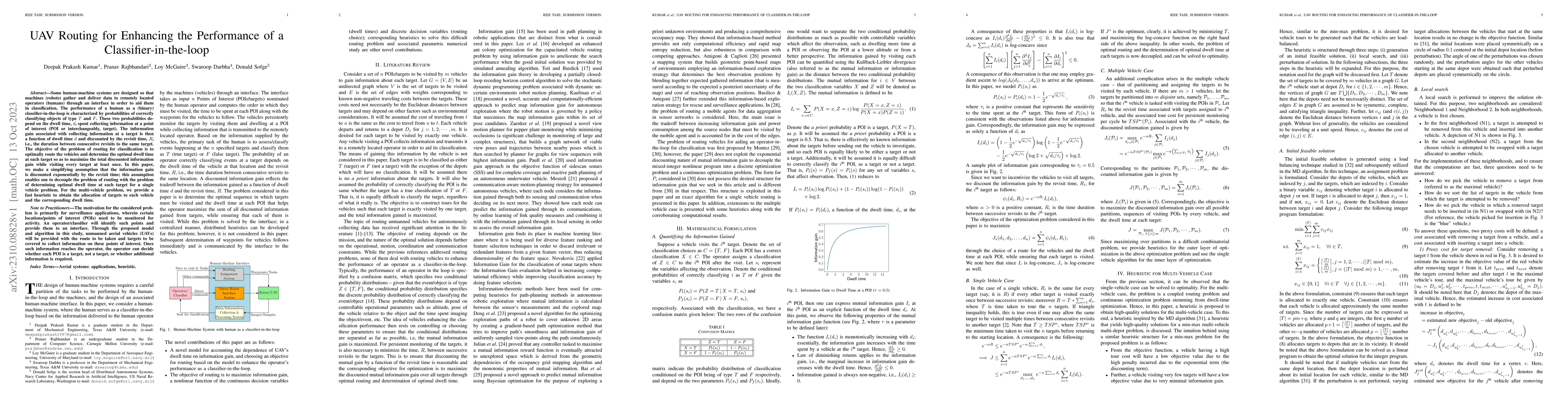 Thumbnail for UAV Routing for Enhancing the Performance of a Classifier-in-the-loop