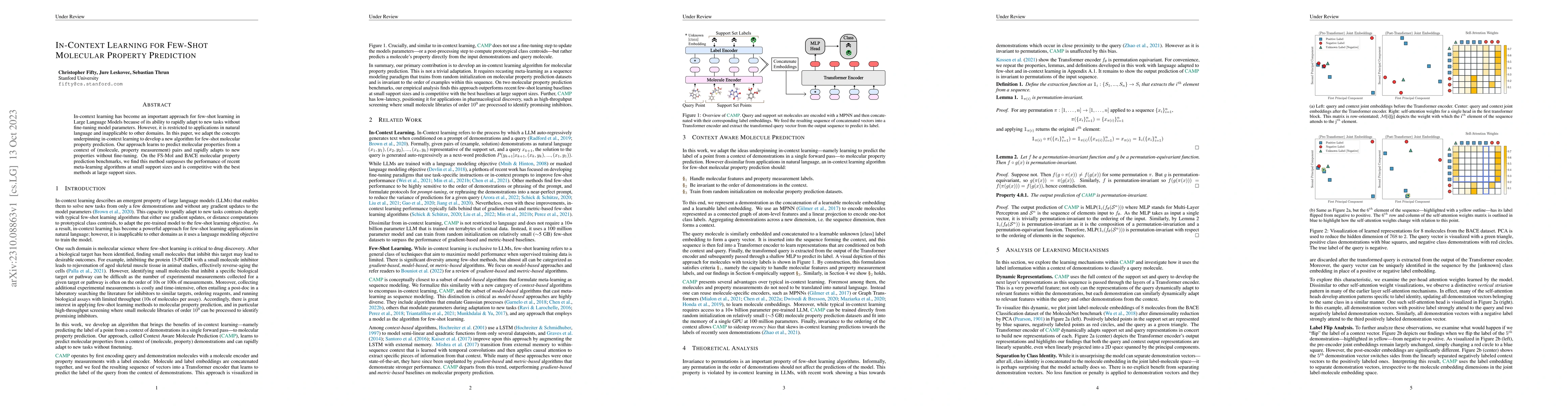 Thumbnail for In-Context Learning for Few-Shot Molecular Property Prediction