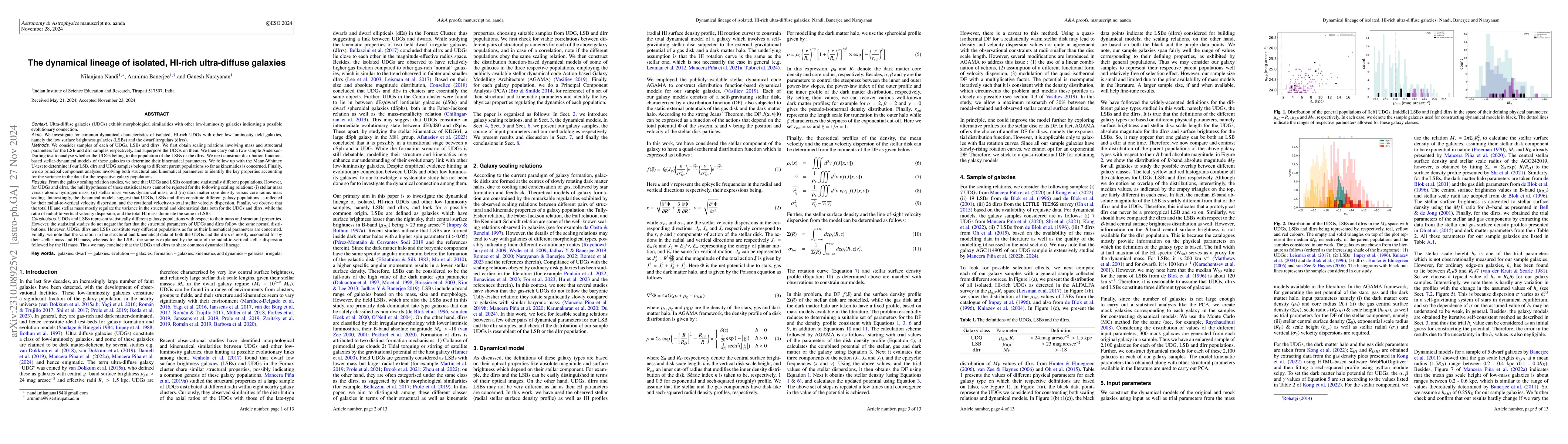 Thumbnail for The dynamical lineage of field ultra-diffuse galaxies