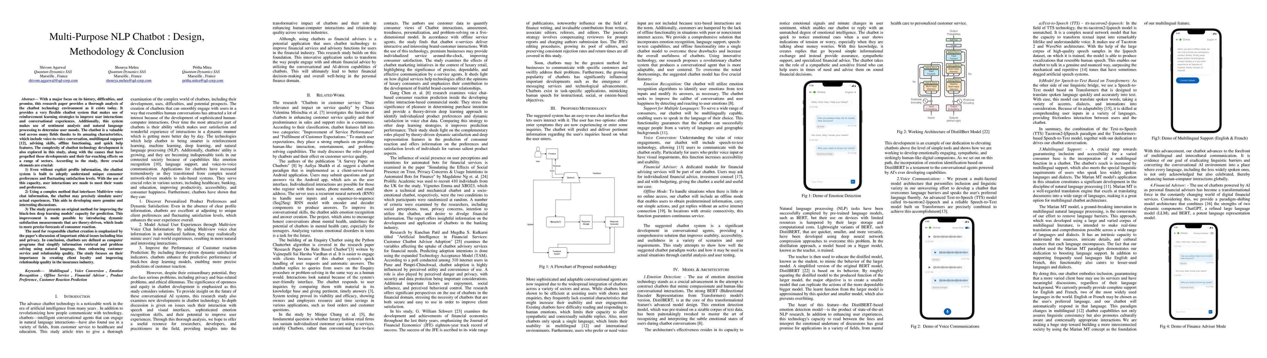 Thumbnail for Multi-Purpose NLP Chatbot : Design, Methodology & Conclusion