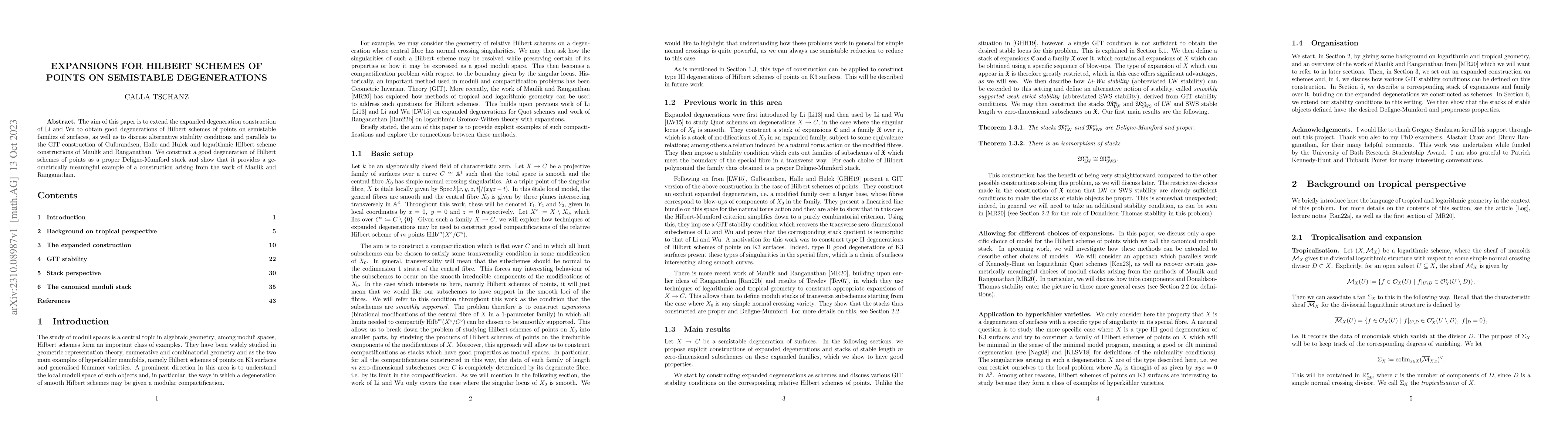 Thumbnail for Expansions for Hilbert schemes of points on semistable degenerations