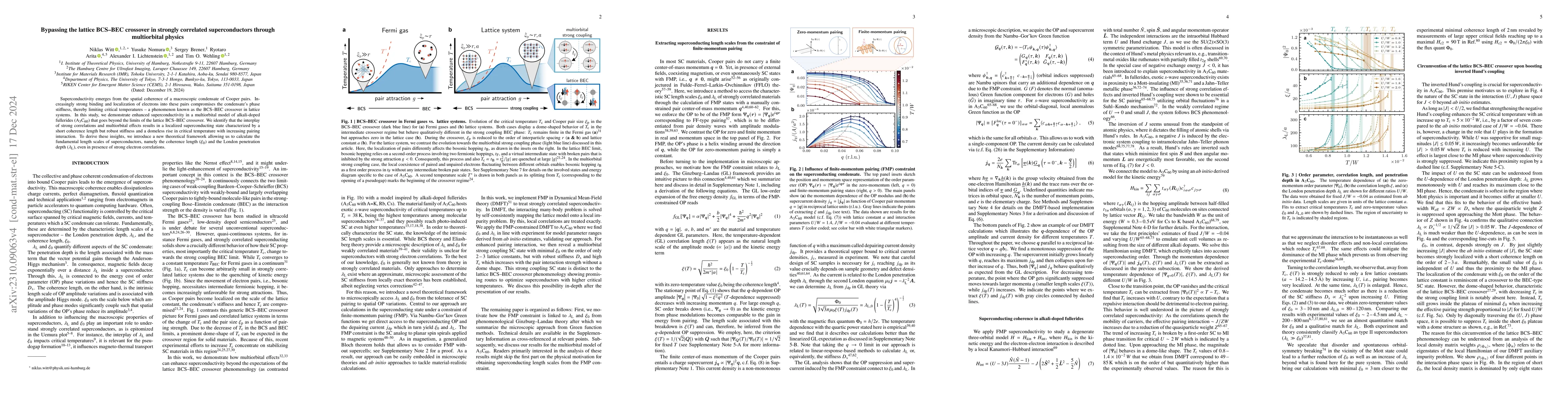 Thumbnail for Bypassing the lattice BCS-BEC crossover in strongly correlated
  superconductors: resilient coherence from multiorbital physics