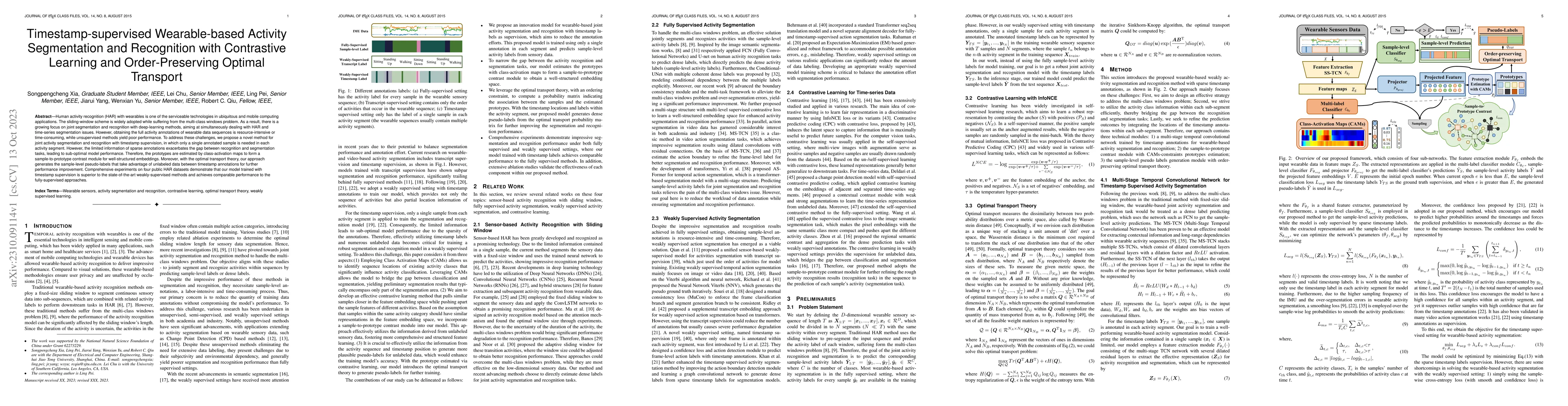 Thumbnail for Timestamp-supervised Wearable-based Activity Segmentation and
  Recognition with Contrastive Learning and Order-Preserving Optimal Transport
