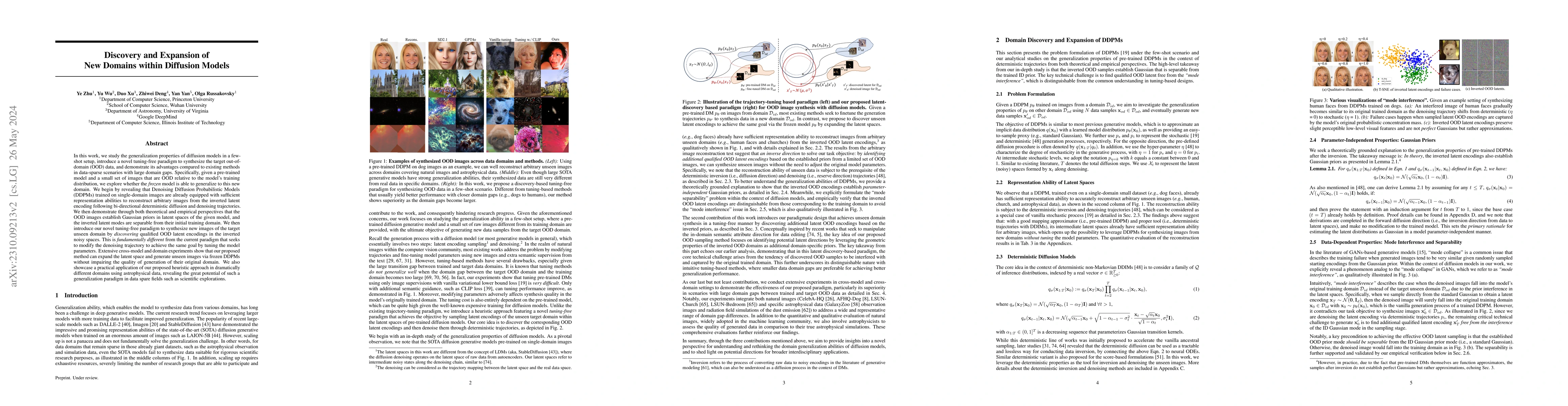 Thumbnail for Discovery and Expansion of New Domains within Diffusion Models