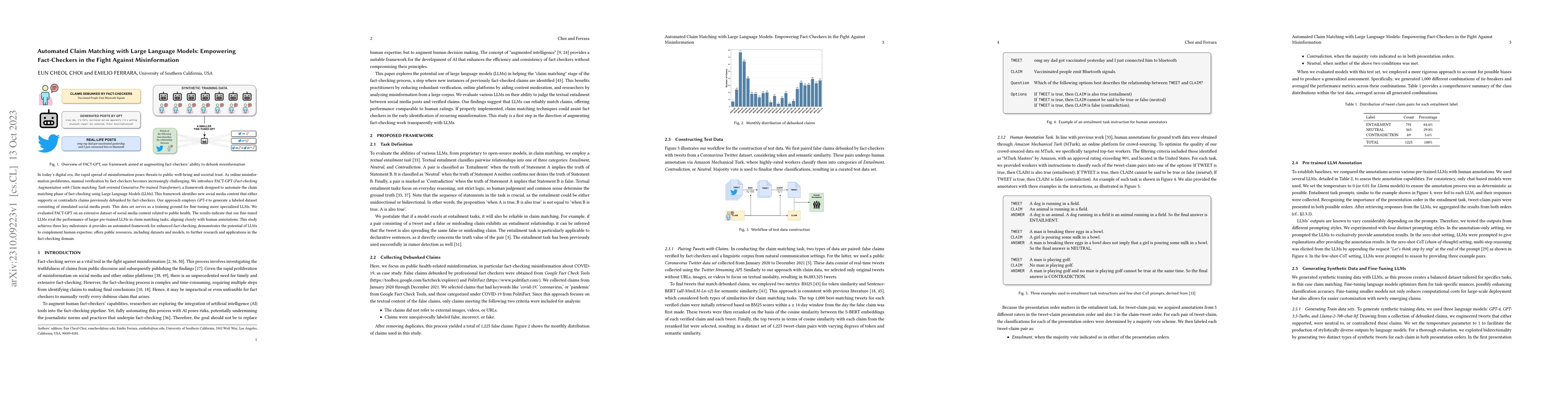 Thumbnail for Automated Claim Matching with Large Language Models: Empowering
  Fact-Checkers in the Fight Against Misinformation
