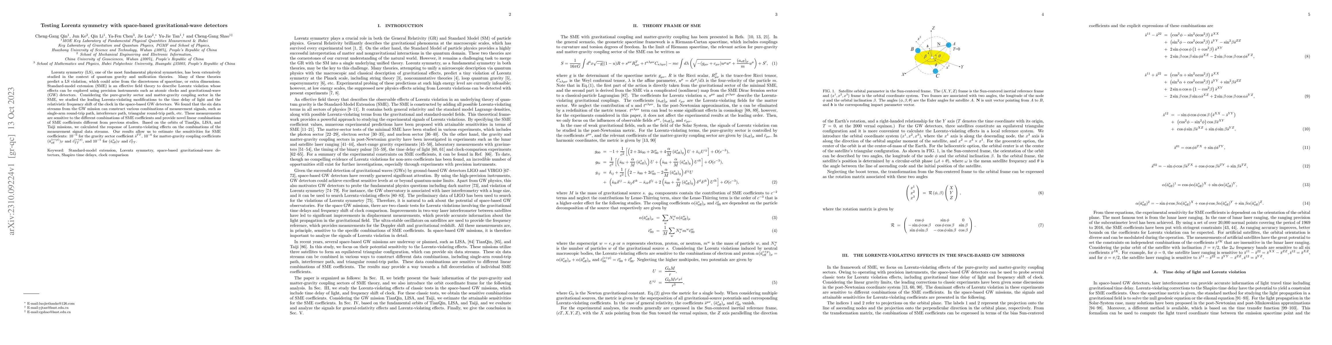 Thumbnail for Testing Lorentz symmetry with space-based gravitational-wave detectors