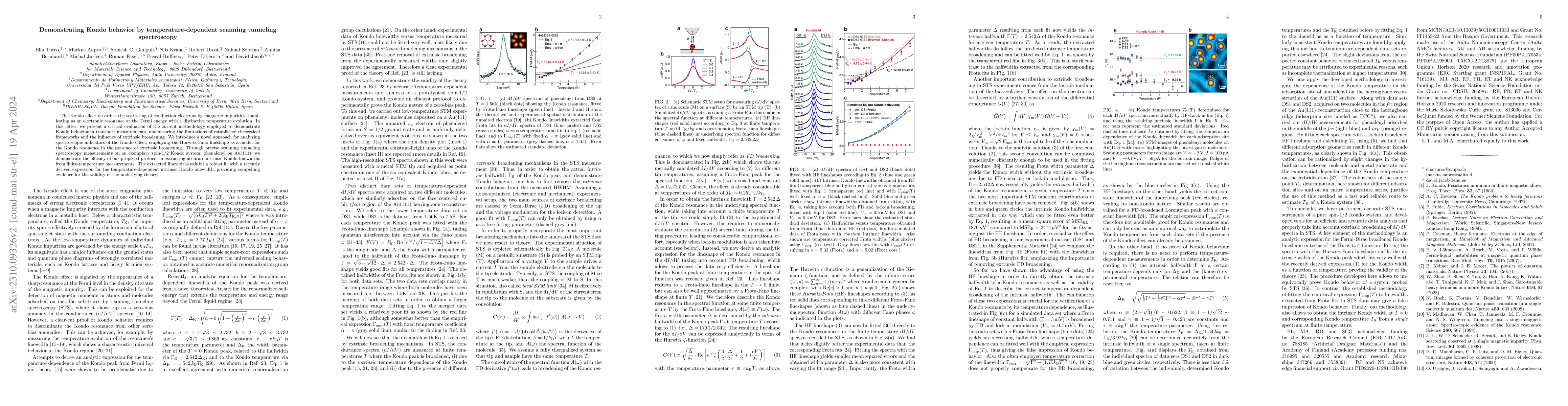 Thumbnail for Demonstrating Kondo behavior by temperature-dependent scanning tunneling
  spectroscopy