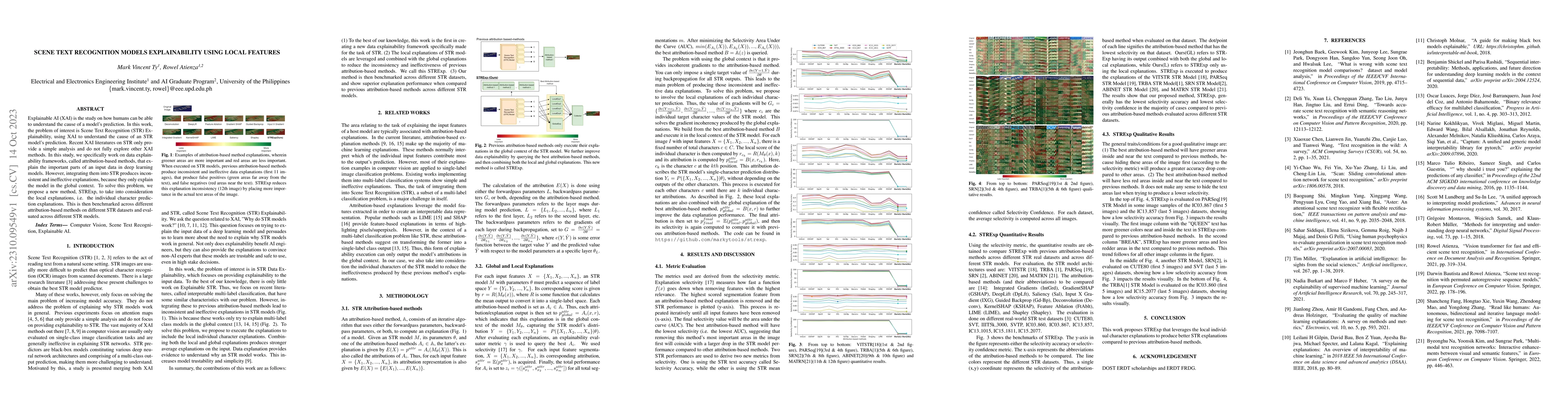 Thumbnail for Scene Text Recognition Models Explainability Using Local Features