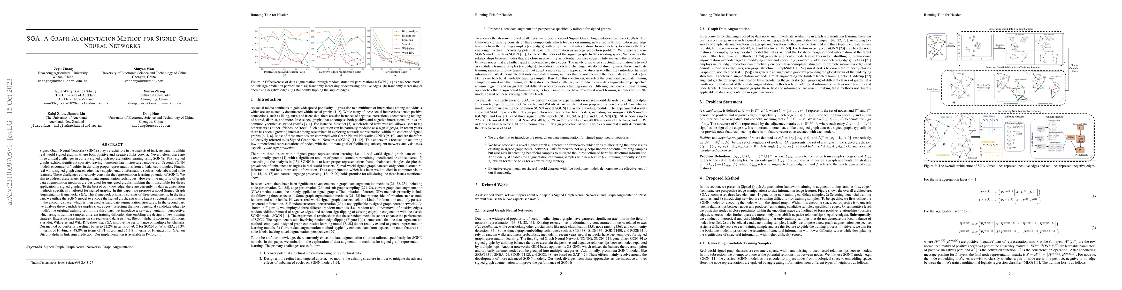 Thumbnail for SGA: A Graph Augmentation Method for Signed Graph Neural Networks