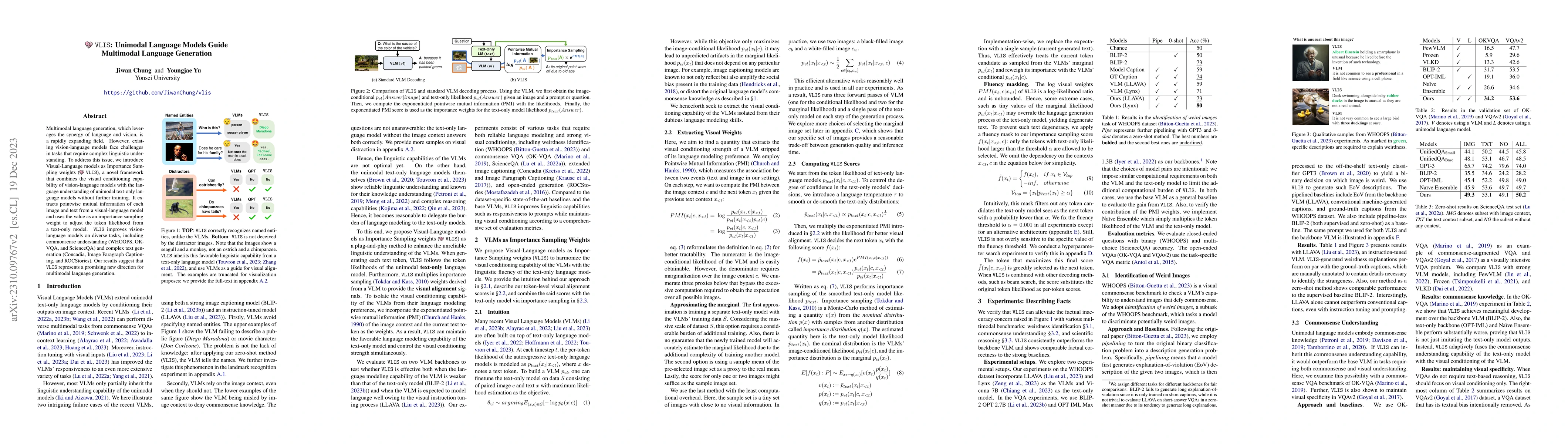 Thumbnail for VLIS: Unimodal Language Models Guide Multimodal Language Generation