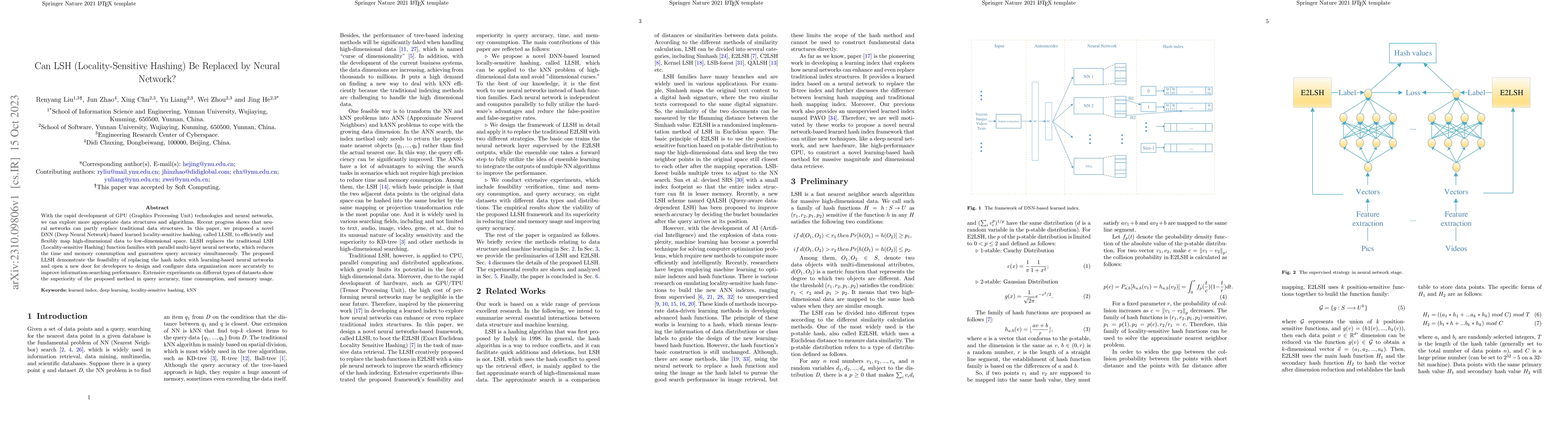 Thumbnail for Can LSH (Locality-Sensitive Hashing) Be Replaced by Neural Network?