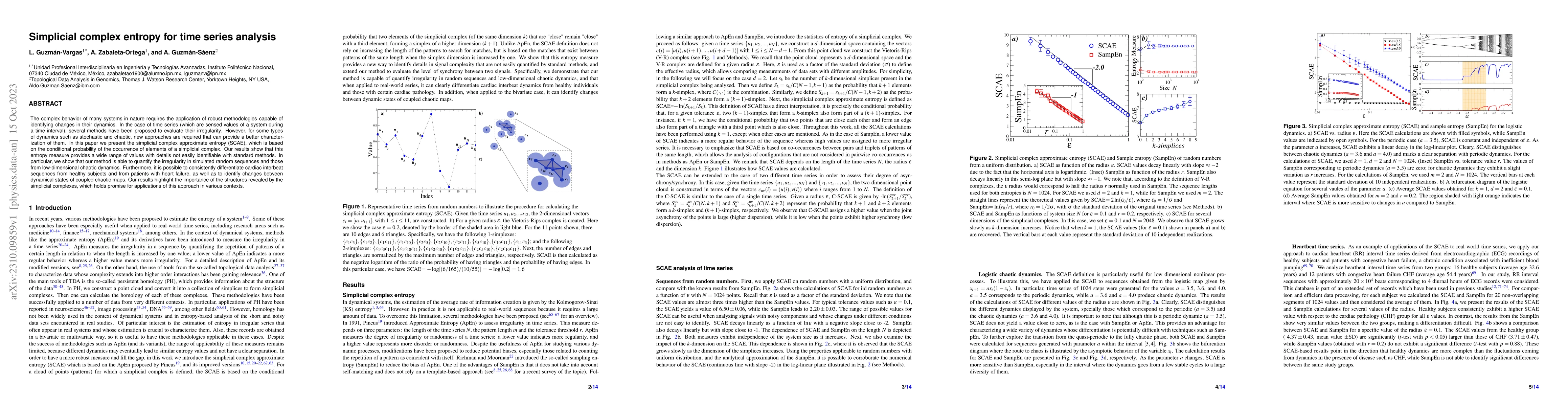Thumbnail for Simplicial complex entropy for time series analysis